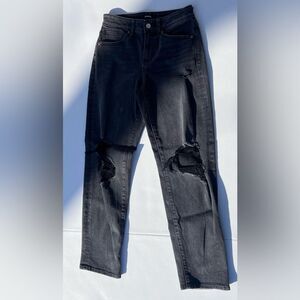 Express Charcoal Denim Jeans